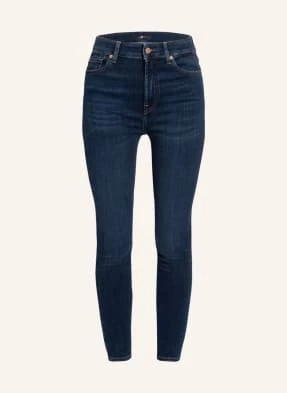 7 For All Mankind Jeansy Skinny Aubrey blau