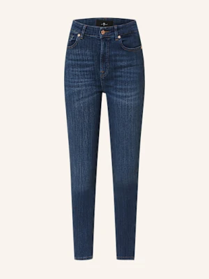 7 For All Mankind Jeansy Skinny Aubrey blau