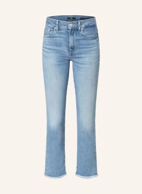 7 For All Mankind Jeansy Skinny blau