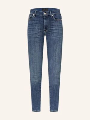 7 For All Mankind Jeansy Skinny Hw Skinny blau