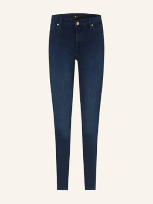 7 For All Mankind Jeansy Skinny Hw Skinny blau