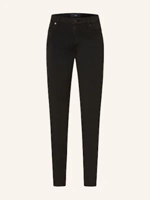 7 For All Mankind Jeansy Skinny Hw Skinny schwarz