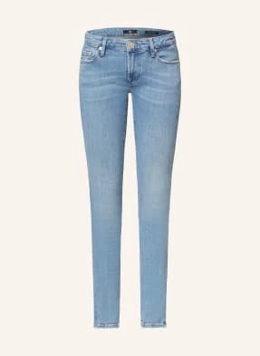 7 For All Mankind Jeansy Skinny Pyper blau