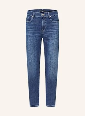 7 For All Mankind Jeansy Skinny Relaxed Skinny blau