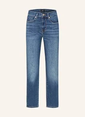 7 For All Mankind Jeansy Skinny Relaxed Skinny blau