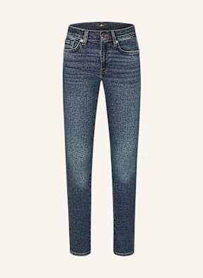 7 For All Mankind Jeansy Skinny Roxanne blau
