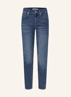 7 For All Mankind Jeansy Skinny The Ankle blau