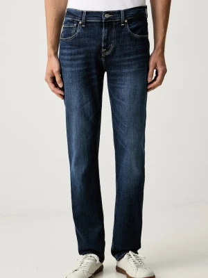7 FOR ALL MANKIND jeansy slim fit męskie granatowy