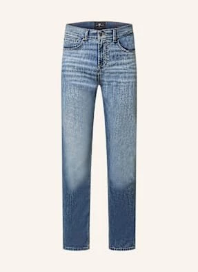 7 For All Mankind Jeansy Slimmy Draft Slim Straight Fit blau