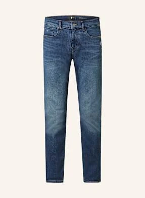 7 For All Mankind Jeansy Slimmy Slim Fit blau