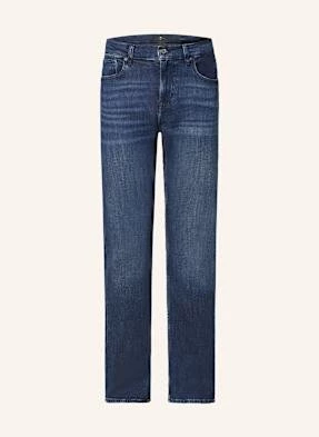 7 For All Mankind Jeansy Slimmy Slim Straight Fit blau