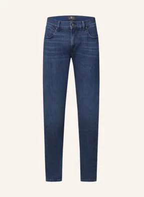7 For All Mankind Jeansy Slimmy Tapered Fit blau