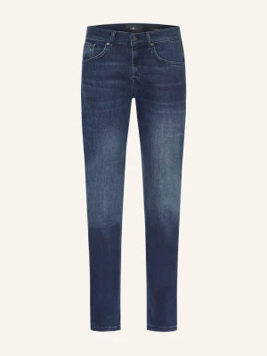 7 For All Mankind Jeansy Slimmy Tapered O Kroju Extra Slim Fit blau DKB DARK BLUE