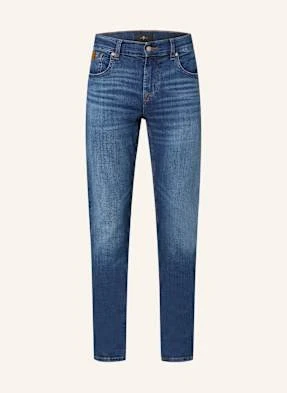 7 For All Mankind Jeansy Slimmy Tapered Slim Fit blau