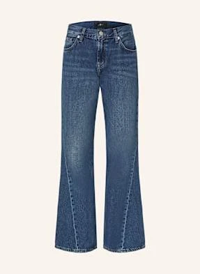 7 For All Mankind Jeansy Spencer blau