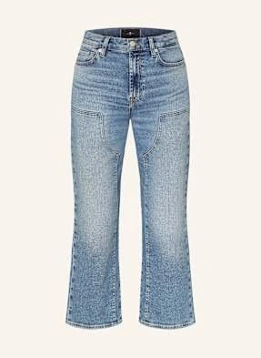 7 For All Mankind Jeansy Straight Alexa blau
