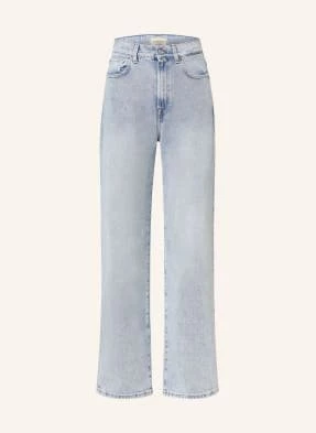 7 For All Mankind Jeansy Straight Arctic blau