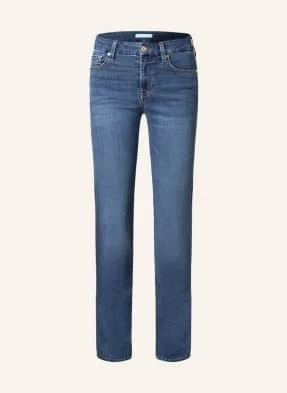 7 For All Mankind Jeansy Straight Kimmie blau