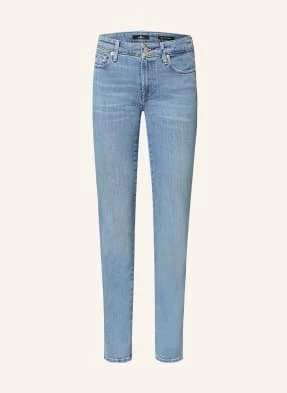 7 For All Mankind Jeansy Straight Kimmie blau