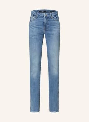 7 For All Mankind Jeansy Straight Kimmie blau