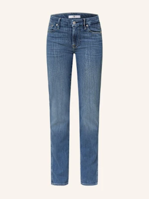 7 For All Mankind Jeansy Straight Kimmie blau