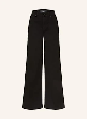 7 For All Mankind Jeansy Straight Lotta schwarz