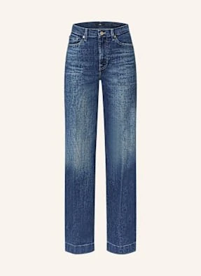 7 For All Mankind Jeansy Straight Modern Dojo blau