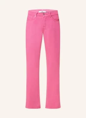 7 For All Mankind Jeansy Straight Tess pink