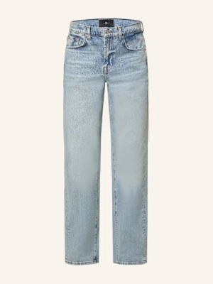 7 For All Mankind Jeansy Straight Tess Trouser blau