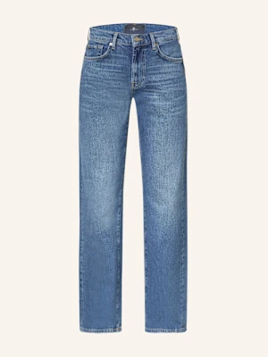 7 For All Mankind Jeansy Straight Tess Trouser blau