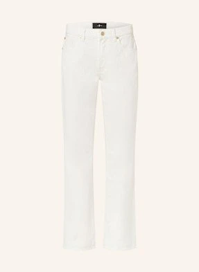 7 For All Mankind Jeansy Straight Tess weiss