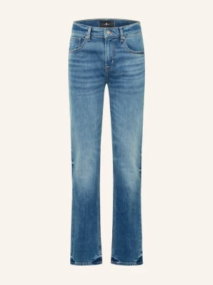 7 For All Mankind Jeansy The Straight O Kroju Prostym blau 3NC Mid Blue