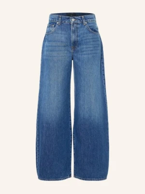 7 For All Mankind Jeansy Typu Barrel Bonnie Curvilinear blau 3NW DARKWIND