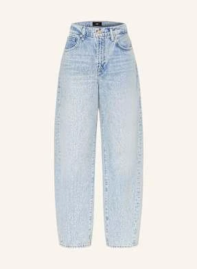 7 For All Mankind Jeansy Wide Leg Bonnie Curvilinear blau