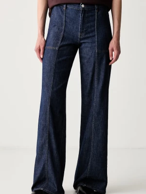 7 FOR ALL MANKIND jeansy wide leg damskie