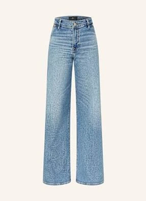 7 For All Mankind Jeansy Wide Leg Lotta blau