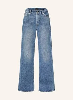 7 For All Mankind Jeansy Wide Leg Lotta blau