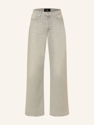 7 For All Mankind Jeansy Wide Leg Lotta grau
