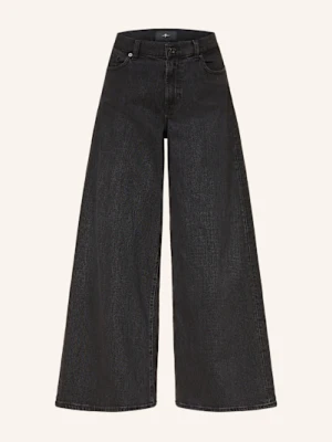7 For All Mankind Jeansy Wide Leg Marie grau
