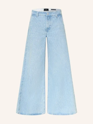 7 For All Mankind Jeansy Wide Leg Willow Trouser blau