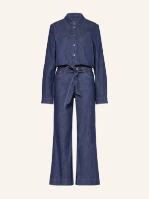 7 For All Mankind Kombinezon Halona W Stylu Dżinsowym blau