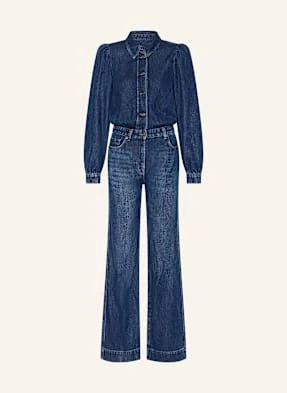 7 For All Mankind Kombinezon Jeansowy blau