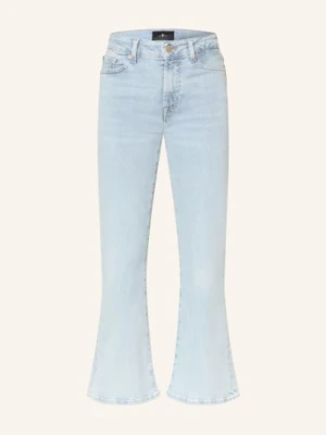 7 For All Mankind Krótkie Dżinsy The Leggy Bootcut Crop blau