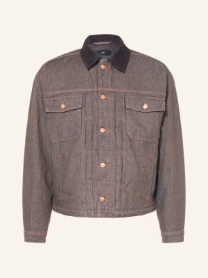 7 For All Mankind Kurtka Dżinsowa braun 3TW Brown