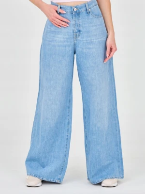 7 FOR ALL MANKIND Niebieskie damskie jeansy Zoey, Rozmiar 27