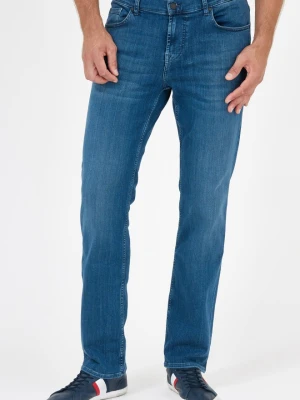 7 FOR ALL MANKIND Niebieskie jeansy męskie, Rozmiar 34