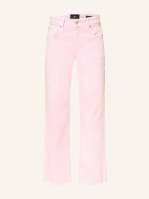 7 For All Mankind Proste Dżinsy Calie Straight Ankle rosa