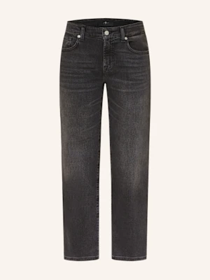 7 For All Mankind Proste Dżinsy Calie Straight Ankle schwarz