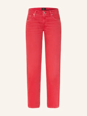 7 For All Mankind Proste Dżinsy Low Cigarette rot 3PB FLAME
