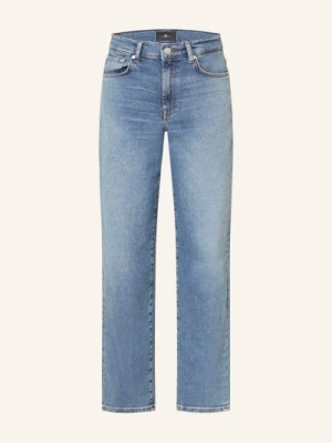 7 For All Mankind Proste Dżinsy Stovepipe blau